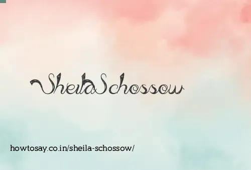 Sheila Schossow