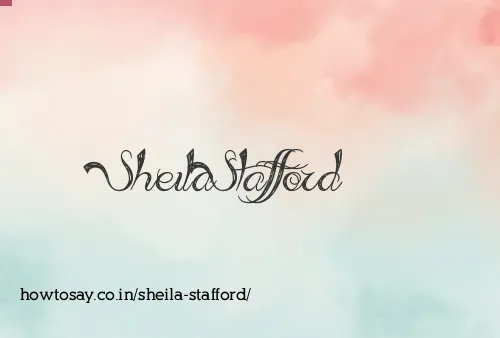 Sheila Stafford