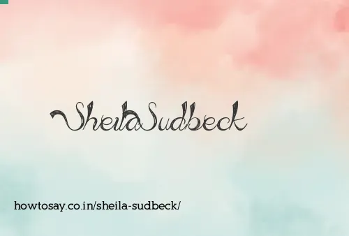 Sheila Sudbeck