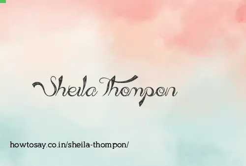 Sheila Thompon