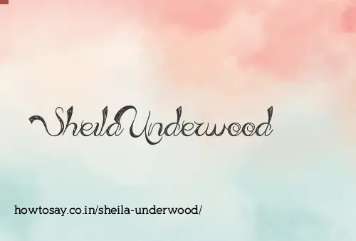 Sheila Underwood