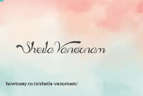 Sheila Vanornam
