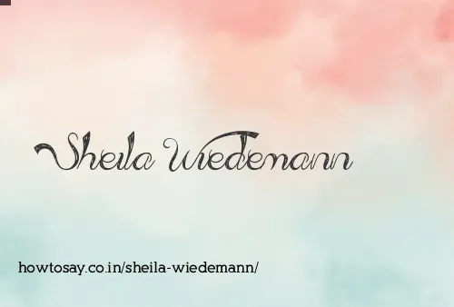 Sheila Wiedemann