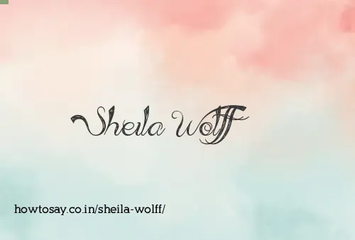 Sheila Wolff