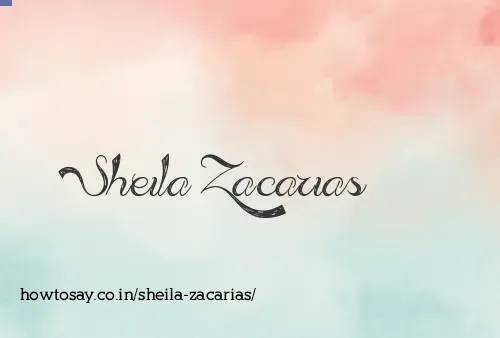 Sheila Zacarias