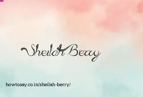 Sheilah Berry