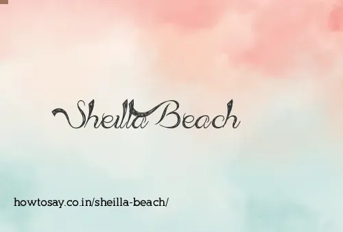 Sheilla Beach