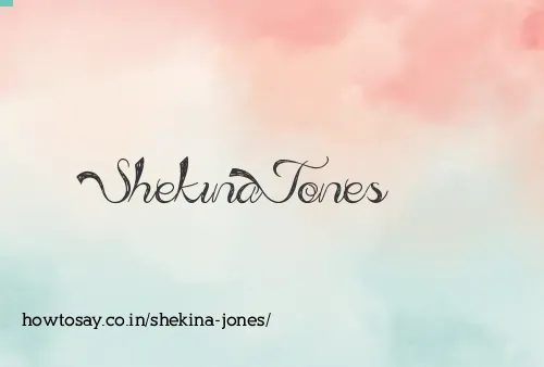 Shekina Jones