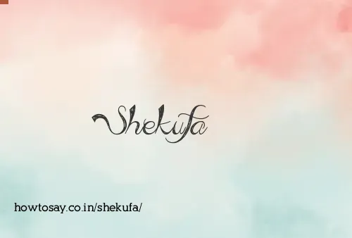 Shekufa