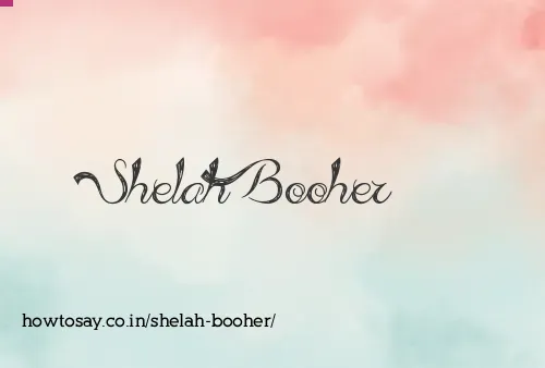 Shelah Booher