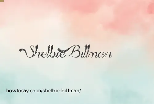 Shelbie Billman