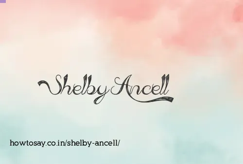 Shelby Ancell