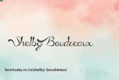 Shelby Boudreaux