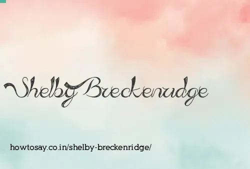 Shelby Breckenridge