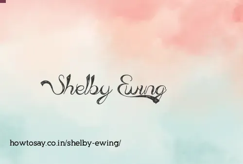 Shelby Ewing