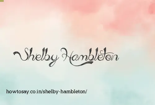 Shelby Hambleton