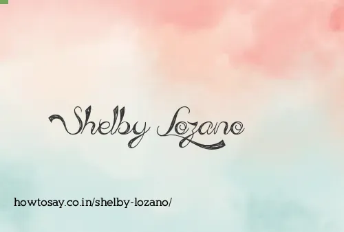 Shelby Lozano