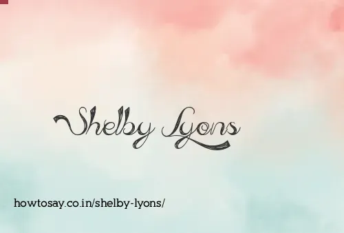 Shelby Lyons