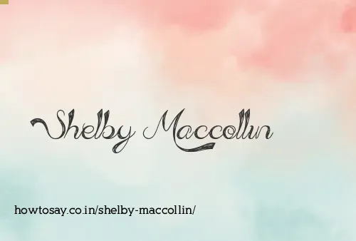 Shelby Maccollin