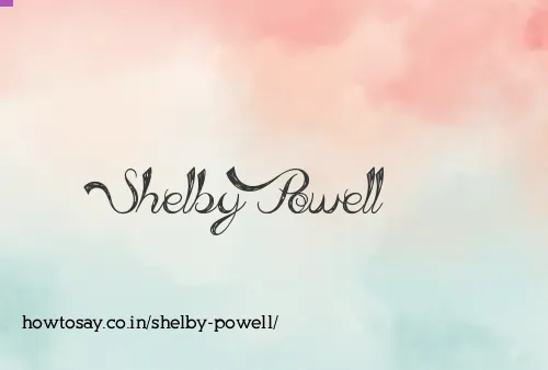 Shelby Powell