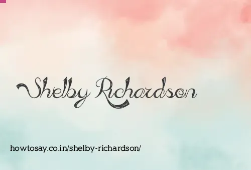 Shelby Richardson