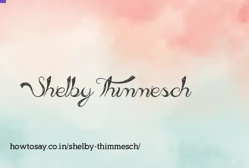 Shelby Thimmesch