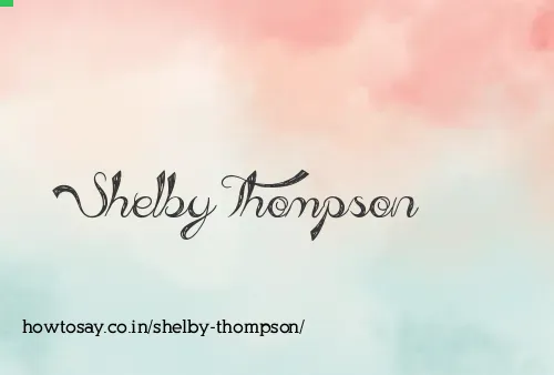 Shelby Thompson