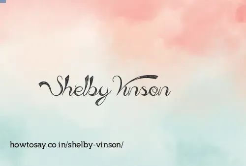 Shelby Vinson