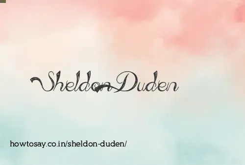 Sheldon Duden