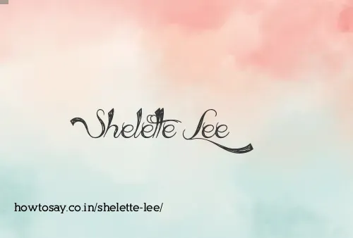 Shelette Lee