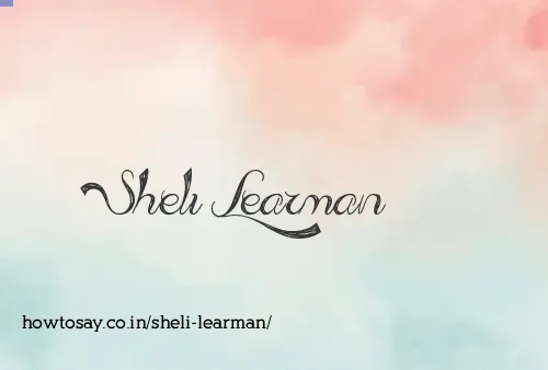 Sheli Learman