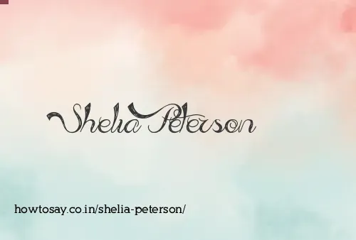 Shelia Peterson