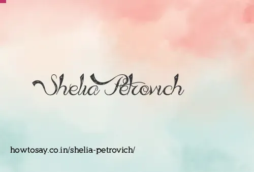 Shelia Petrovich