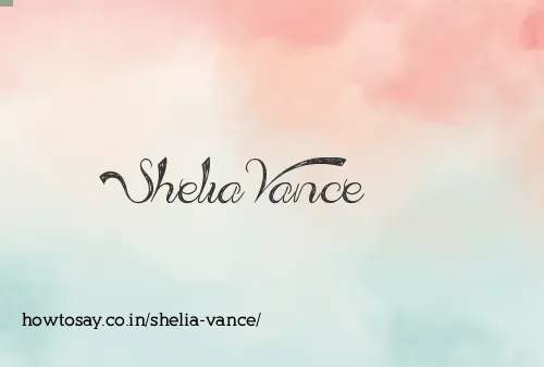 Shelia Vance