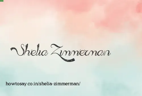 Shelia Zimmerman
