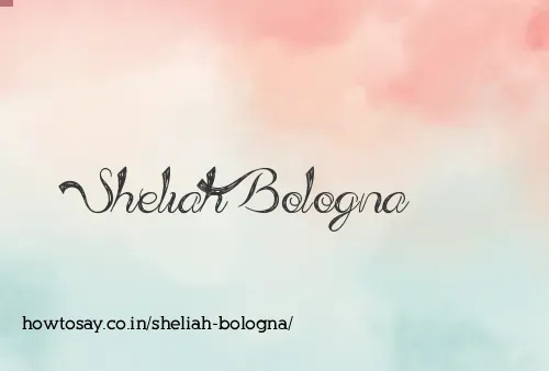 Sheliah Bologna