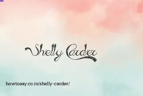 Shelly Carder