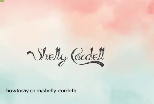 Shelly Cordell