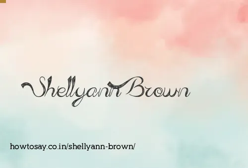 Shellyann Brown