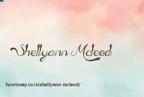 Shellyann Mcleod