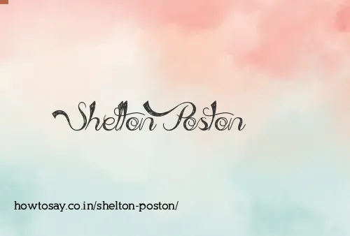 Shelton Poston
