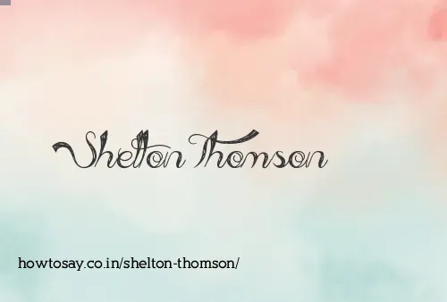 Shelton Thomson