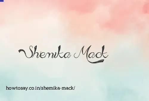 Shemika Mack