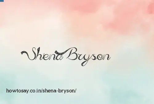 Shena Bryson