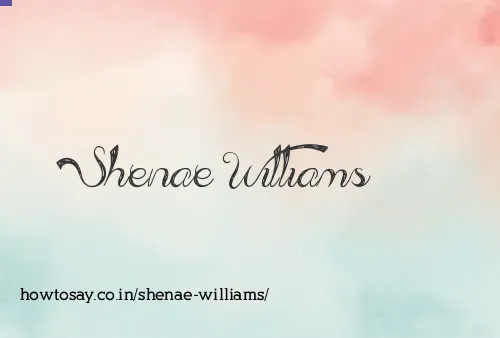 Shenae Williams