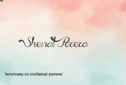 Shenal Perera