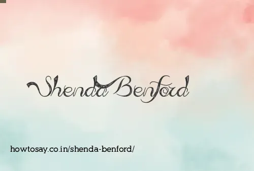 Shenda Benford
