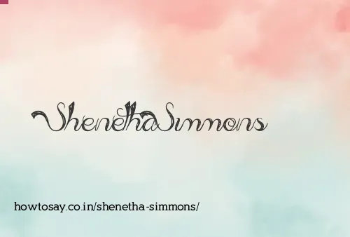 Shenetha Simmons