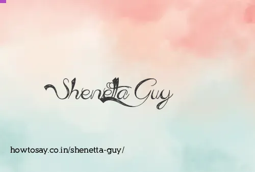 Shenetta Guy