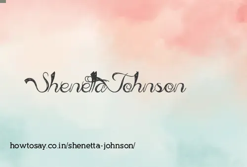 Shenetta Johnson